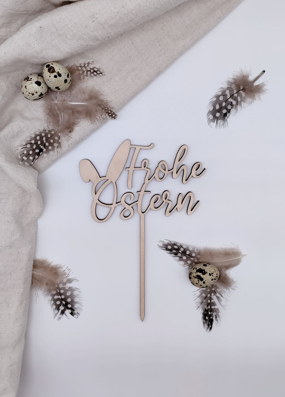 Frohe Ostern Cake Topper