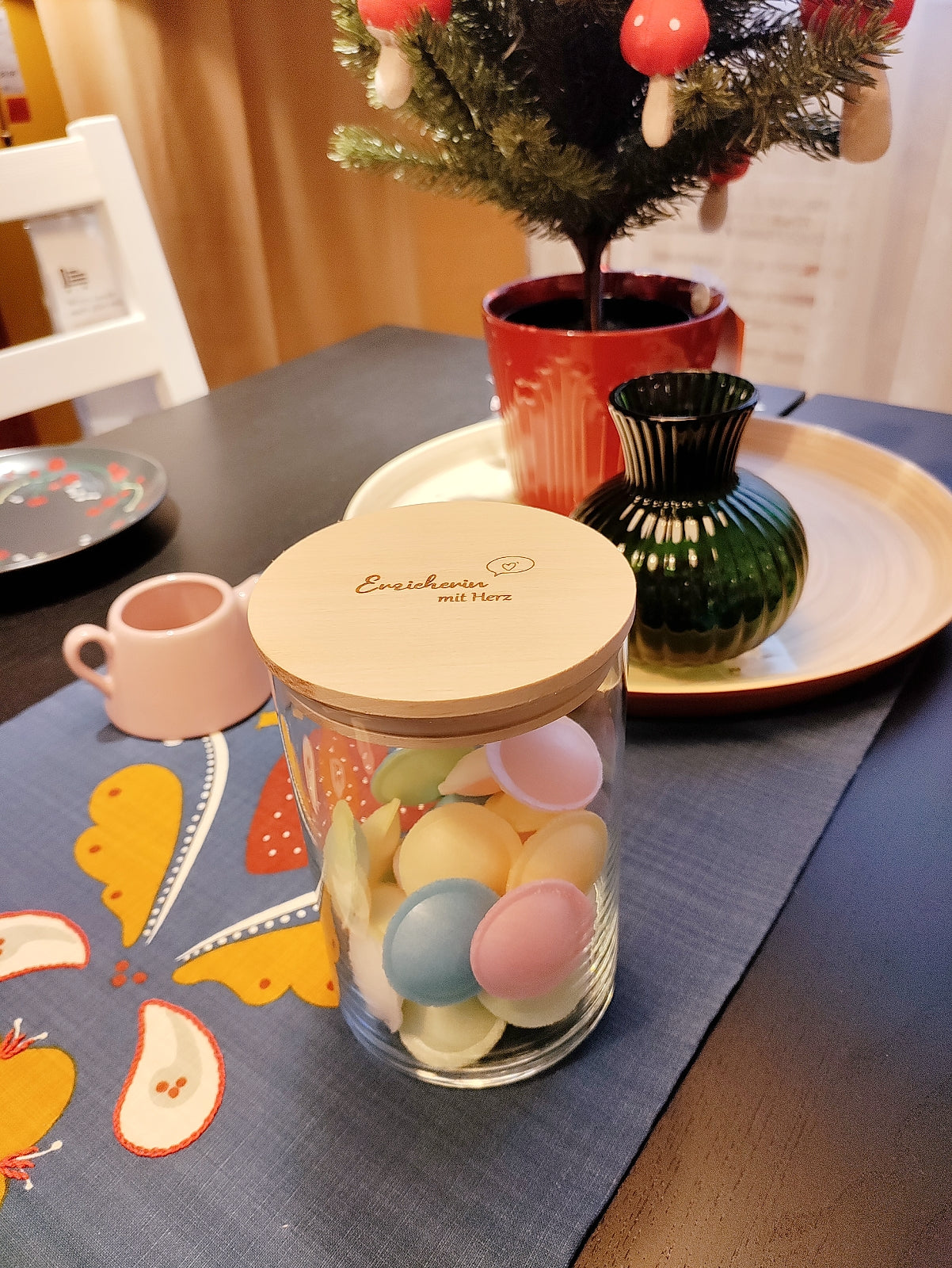 Erzieherin mit Herz Vorratsglas