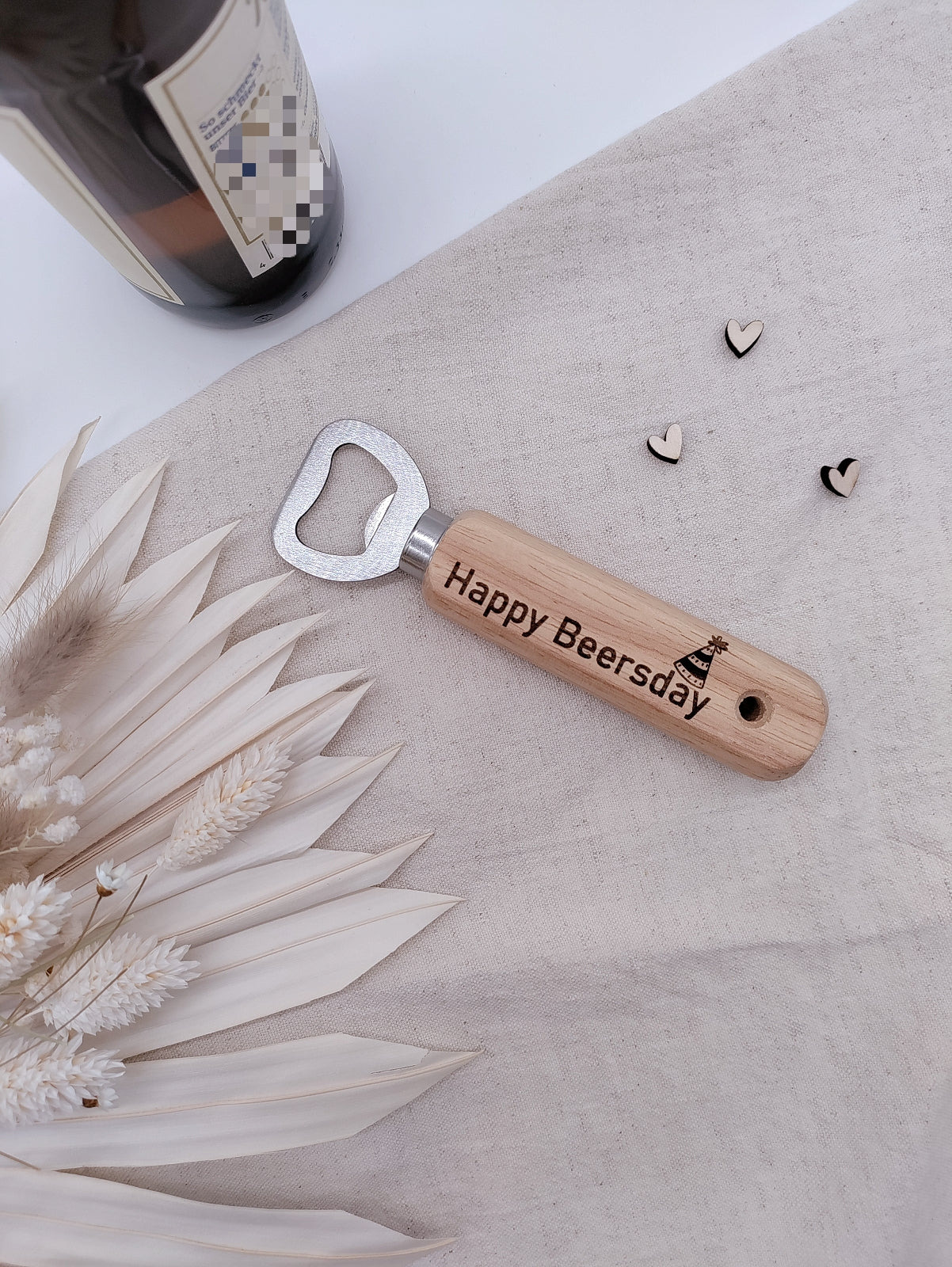 Flaschenöffner zum Geburtstag Geschenk für Bierliebhaber und Männer