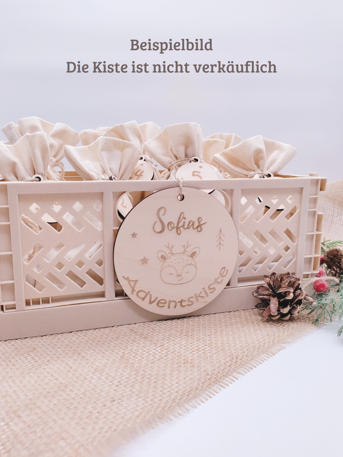 Adventskalender Zubehör