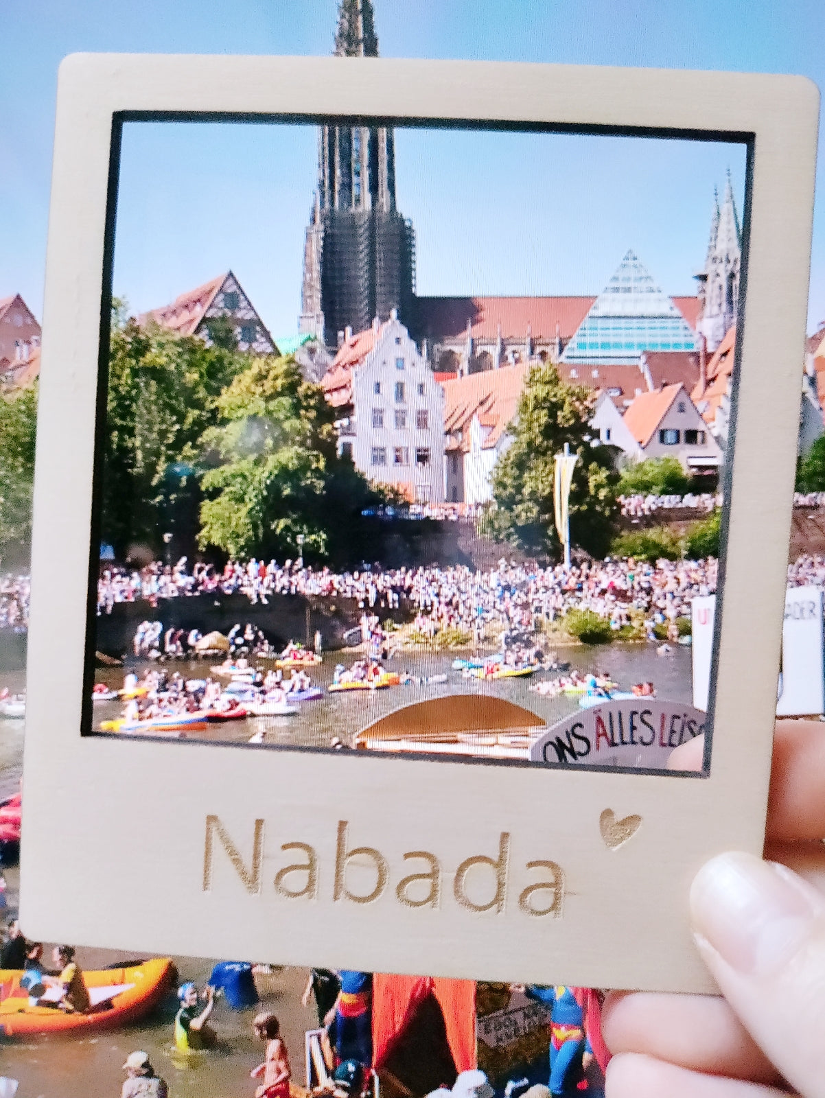 Polaroid Rahmen - Nabada Ulm