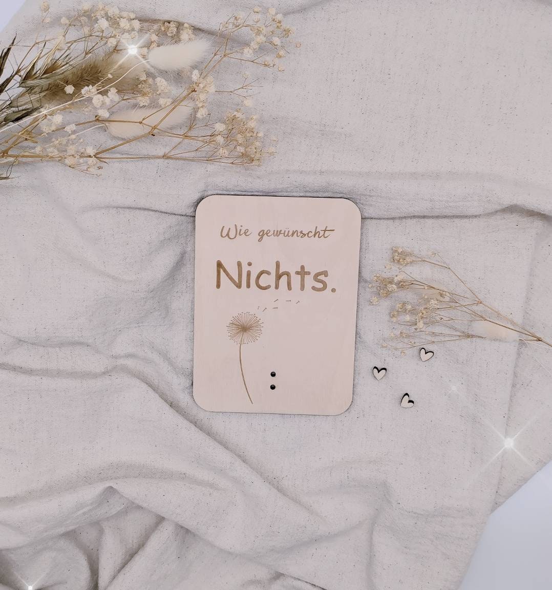 Wie gewünscht nichts