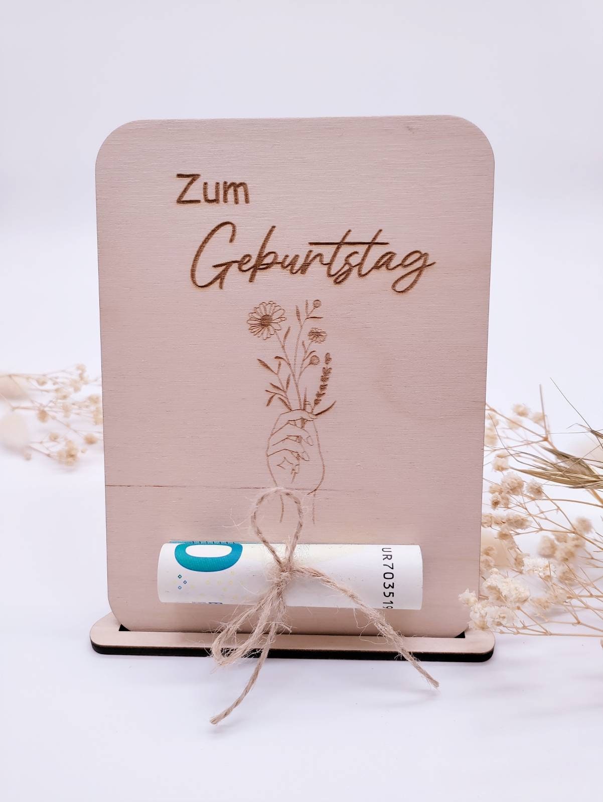 Gutscheinkarte zum Geburtstag