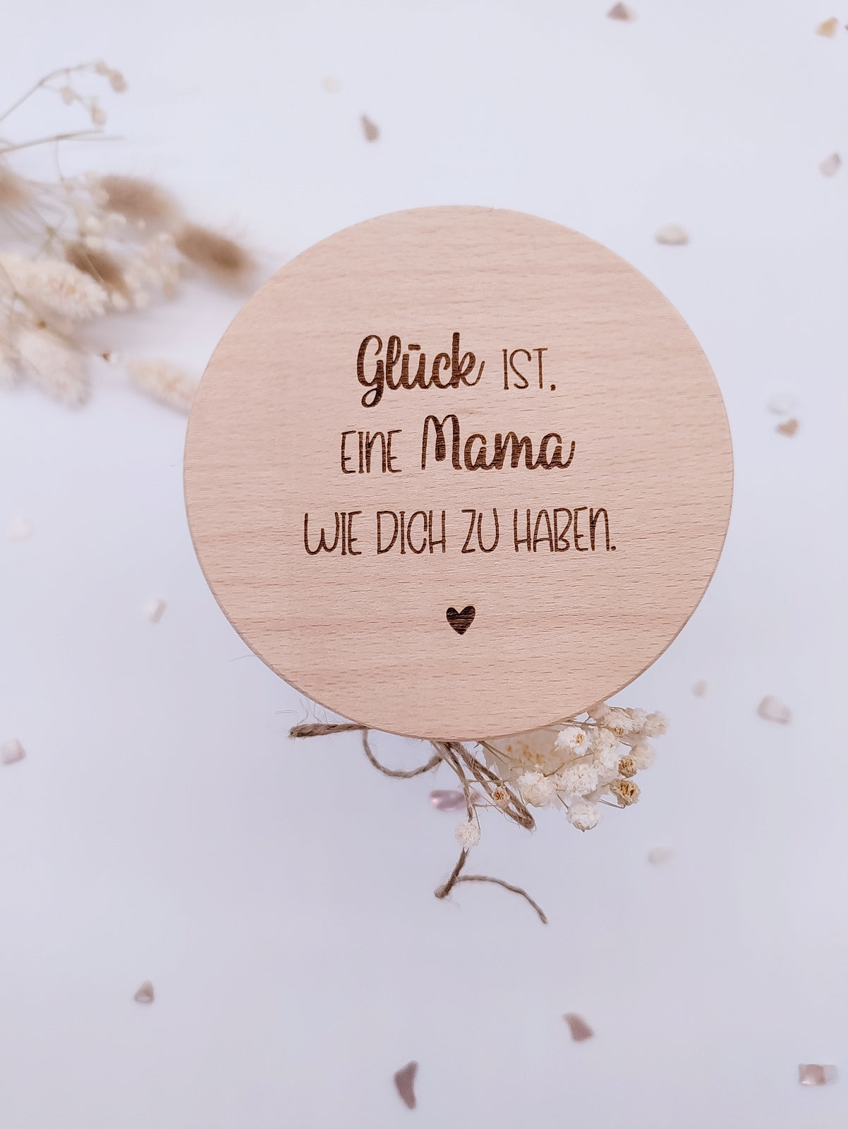 Glück ist eine Mama wie dich zu haben. Praktisches Muttertag Geschenk, bestes Muttertagsgeschenk