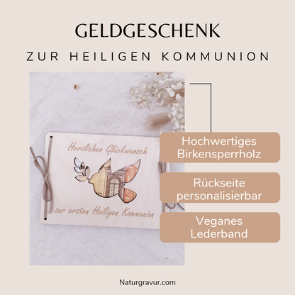 Geldgeschenk zur ersten heiligen Kommunion