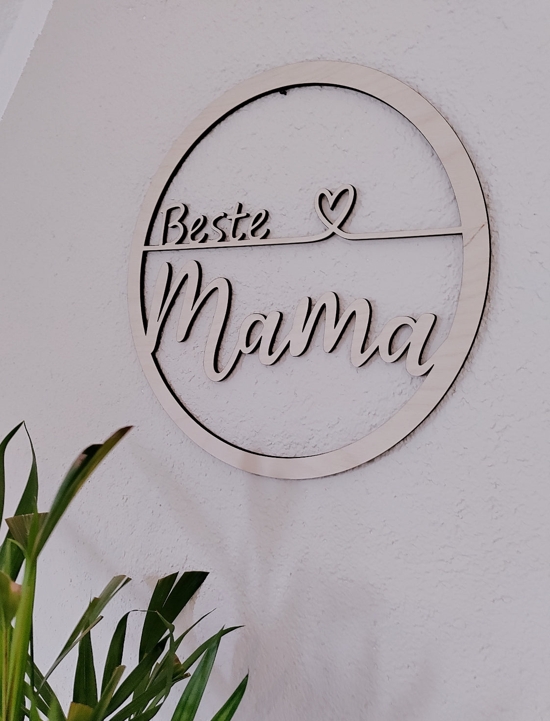 Türschild Beste Mama aus Holz