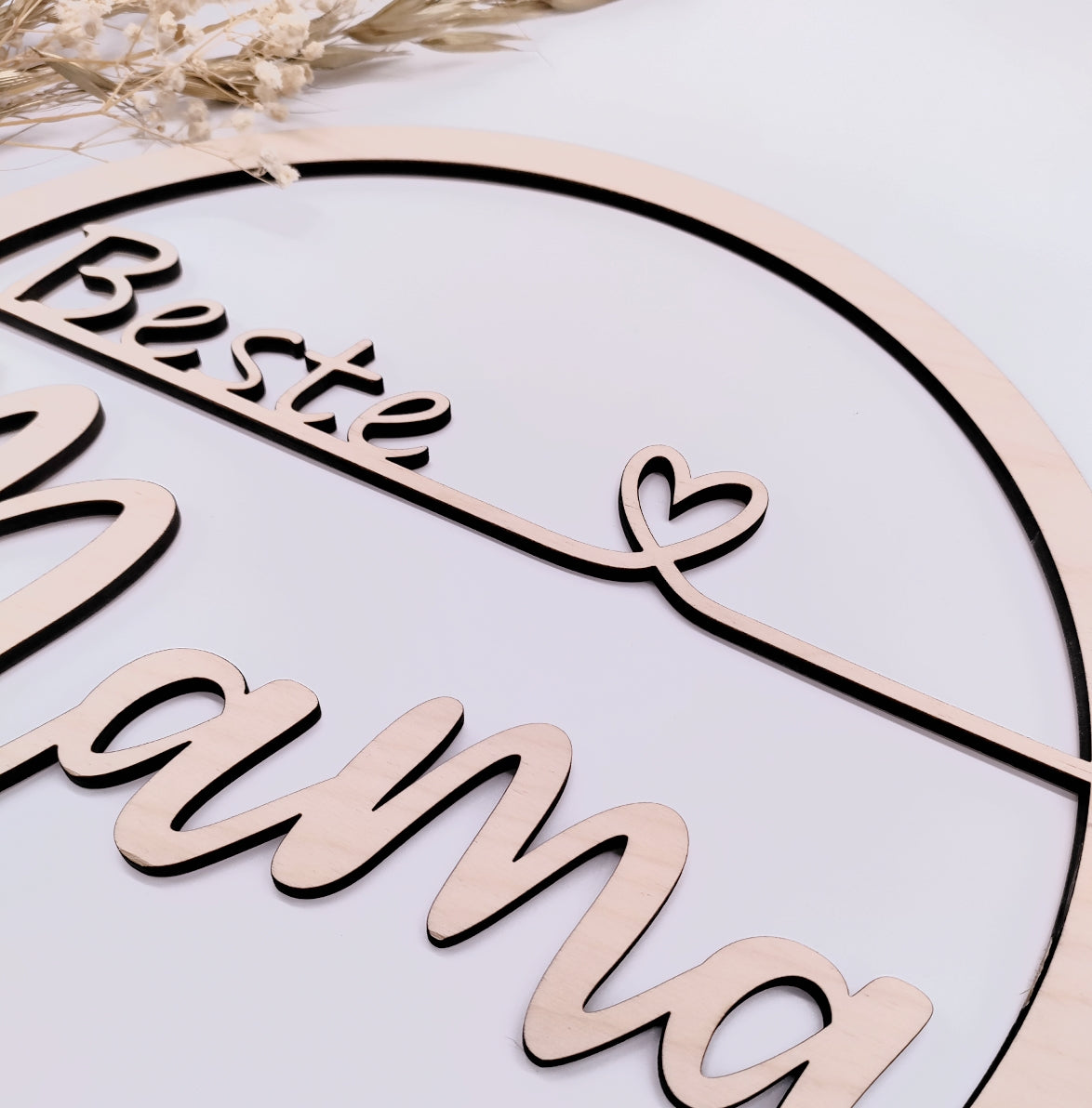Türschild Beste Mama aus Holz