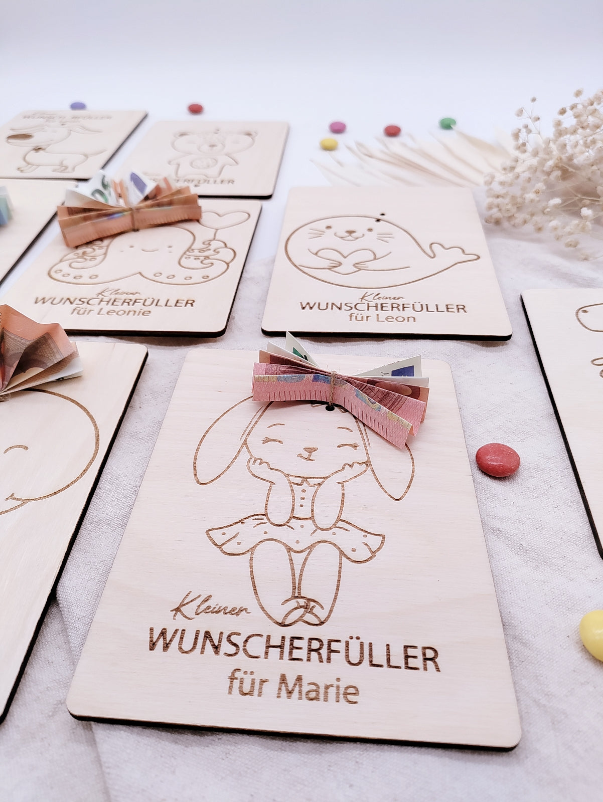 Geldhalter Geld hübsch verpackt für Kinder